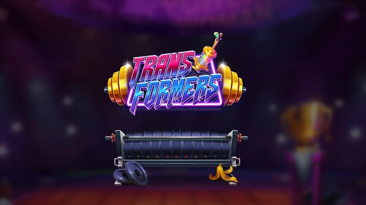 Tampilan visual neon-noir dan karakter utama dalam slot Transformers oleh Wicked Games